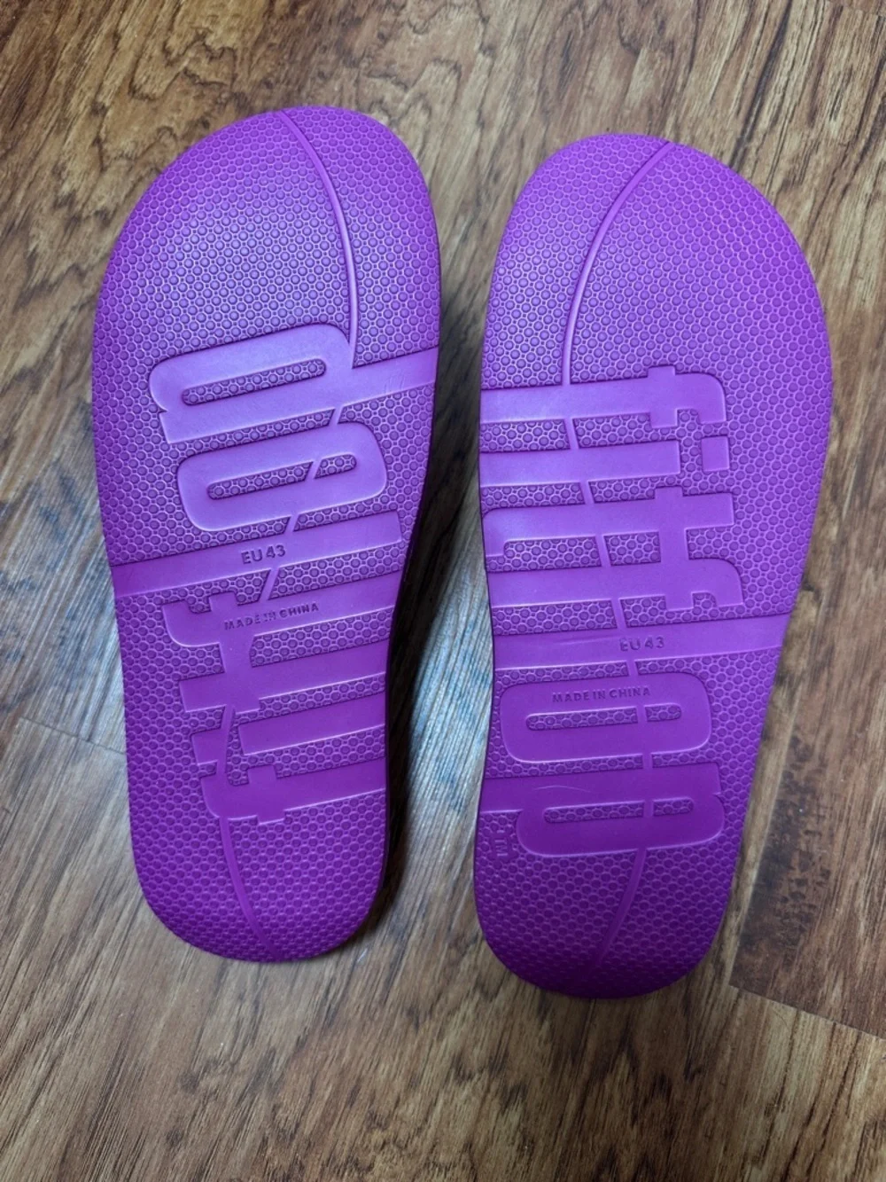 FitFlop Iqushion House Slide Sandals Miami Violet EU 43 Women’s 11/12 NWOT